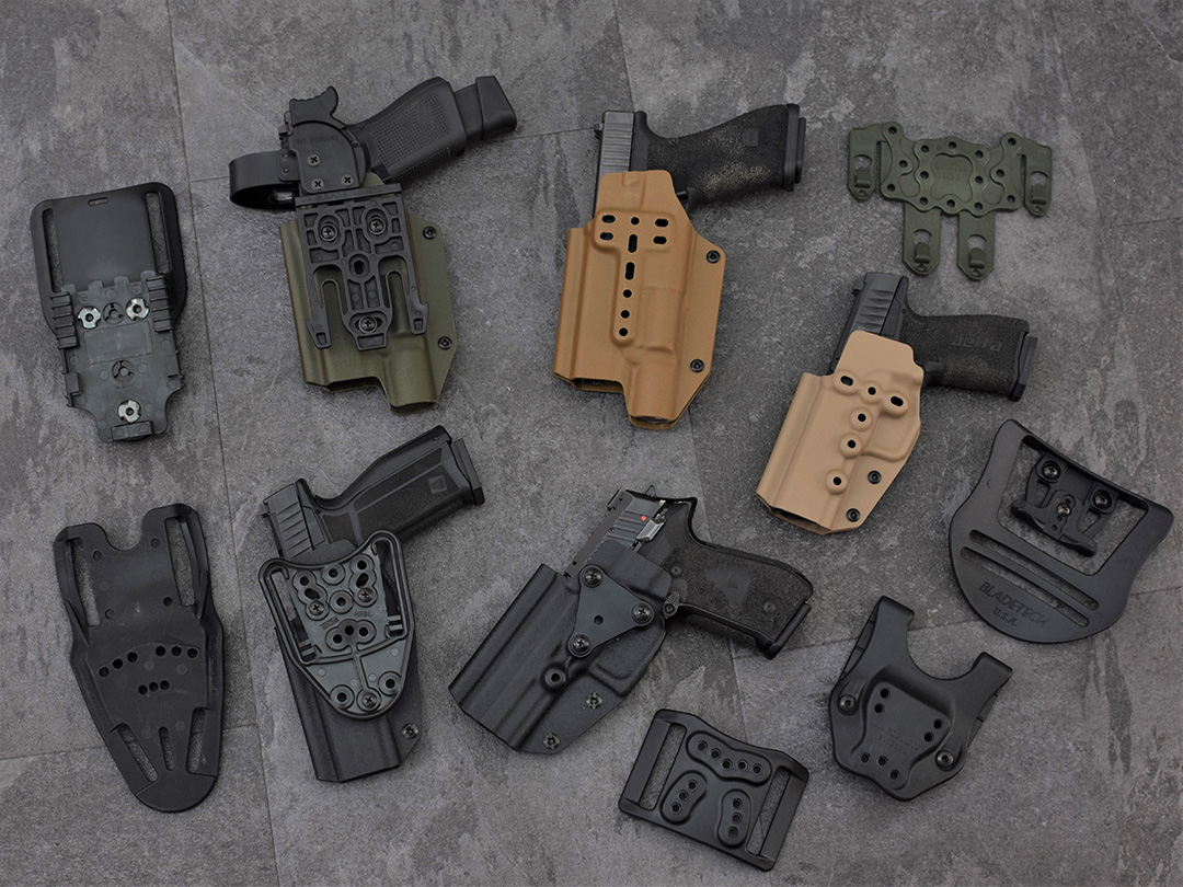 BGS Malin Glock pistoolikotelo kitkalukituksella + Mid Ride vyölenkillä - Image 3