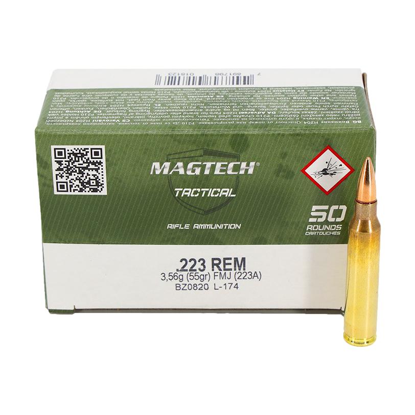 Magtech Tactical 223Rem 55gr FMJ
