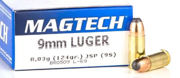 MAGTECH 9x19 JSP(9S) 124GR