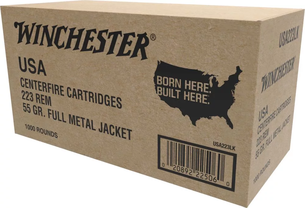 Winchester 223Rem 55gr FMJ - Image 2
