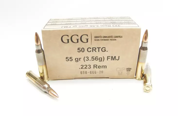 GGG 5,56x45NATO 55gr FMJ
