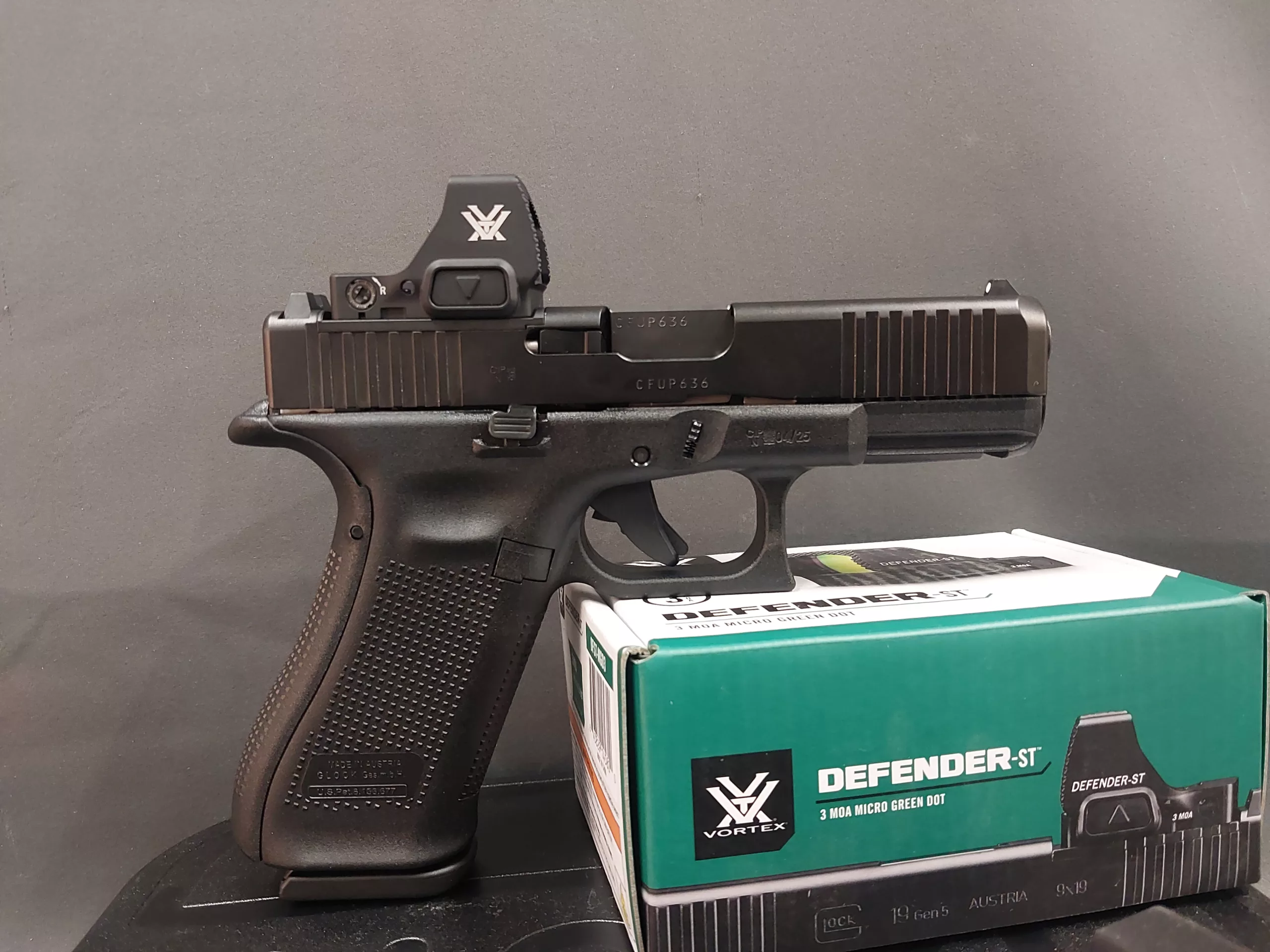 Glock 45 Gen5 MOS 9×19 Vortex Defender-ST
